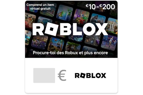 Roblox Carte cadeau digitale - E-carte cadeau pour la France