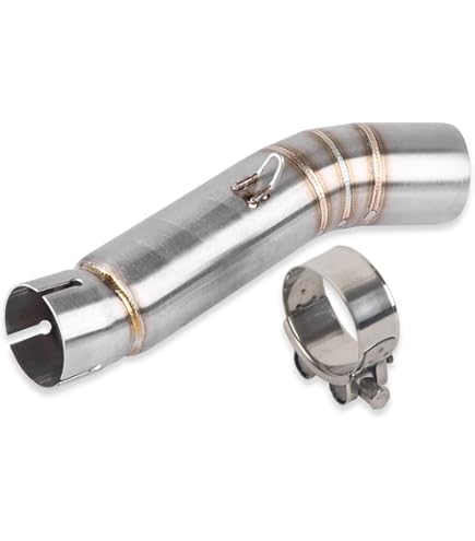 Uitlaatpijp Staartpijp Universele 52mm 54mm 56mm 58mm