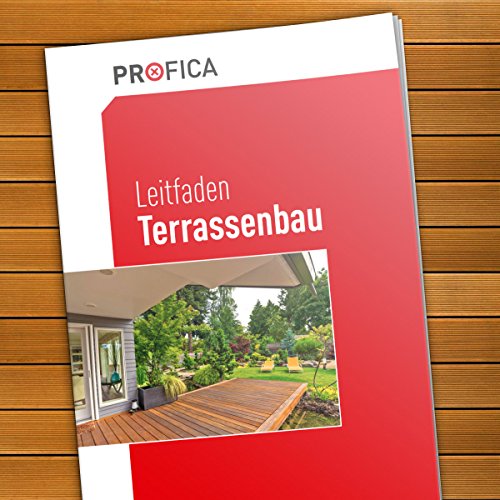 Terrassenschrauben Edelstahl 5x60mm 500 Stück von PROFICA gehärtet incl. PROFICA VA Bit Torx 25 und Leitfaden Terrassenbau - 5