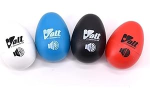 VOLT BY VOGGENREITER VOLT Egg Shaker Set, 1086-4, 4er Set, in den Versionen soft, medium, loud und heavy, das ultimative Egg Shaker Set!