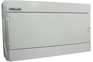 ELEKTRO-PLAST Scatola di distribuzione per ambienti umidi, RH-18/B, 18 moduli, IP65, da parete, VDE 4262