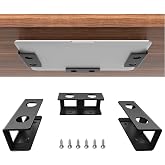 IFCASE Masa Altı Diz&uuml;st&uuml; Bilgisayar Montajı, Diz&uuml;st&uuml; Bilgisayar, Mac Mini, MacBook i&ccedil;in Metal Masa Altı Raf Tutacağı, &Ccedil;izilme
