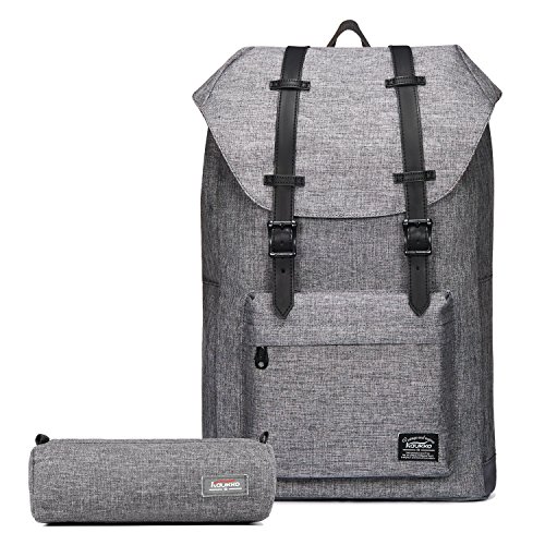 Lässiger Daypacks, KAUKKO 16 Zoll Laptop Outdoor Rucksäcke für 14" Notebook Schüler Backpacks Schultaschen für Wandern/ Reisen/ Camping