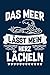 Produktbild ...lässt mein Herz lächeln: Notizbuch / Notizheft für Meer Deko Kostüm Ozean Party Strand Insel A5 (6x9in) liniert mit Linien