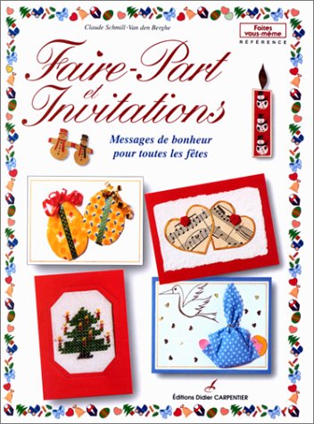 couverture de : Faire-part et invitations