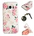 Produktbild TPU für Smartphone Samsung Galaxy S7 Edge Design - Schale Etui Protective Hartschale Backcover Schutzhülle Muster Stoßdämpfend Case Schutzhülle Cover in Smartphone Samsung Galaxy S7 Edge Stoßdämpfend Design Skin +Staubstecker (2QQ)