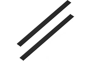 HOMENOVA Window Vac Replacement Rubber Blades for Window Cleaner, Universal Soft Rubber Strips Compatible with Most Window Vacs, Durable and Easy to Install Squeegee Refill for Streak-Free Glass Cleaning