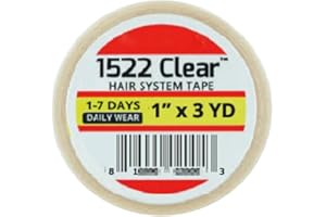 EXOTIC MYTH Ruban adhésif double face transparent 1522 de 2,4 m pour perruque
