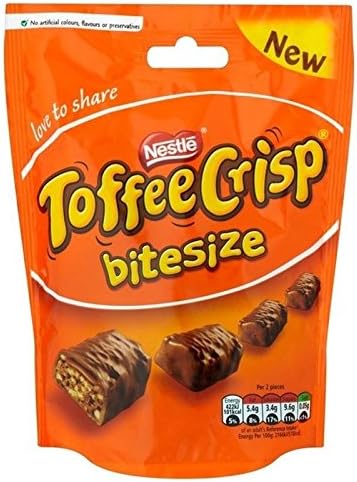 Nestle Toffee Crisp Bitesize 120g
