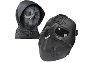 QJYZHAN AirsoftMasque De Crâne CS Masque Sauvage Tactique, Masque De Cagoule pour la Fête Costumée De Paintball Cosplay