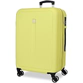 Roll Road Cambodia Large Suitcase Yellow 52x75x30cm Rigid 4.5kg Combination Lock Side ABS 4.5kg 97L Extendable