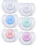 Philips AVENT Soother Translucent 6-18m COLOURS/DESIGNS MAY VARY - SCF170/22 (PACK OF 1, 2 SOOTHERS)