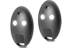 WVOILLTY Télécommande de Portail, 2 pièces 433 MHz Télécommande compatible avec BFT MITTO2, 2 canaux, Rolling Code pour portails automatiques