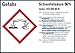 Produktbild LEMAX® GHS-Etikett Schwefelsäure 96%,gem.GefStoffV/GHS/CLP,Folie,148x105mm,4/Bogen