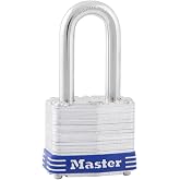 Master Lock 3DLF Uzun Kelep&ccedil;e Asma Kilit, w / 1-1/2 in&ccedil; Kelep&ccedil;e