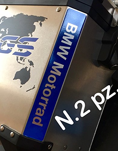 No. 2 UDS. REFLECTIVO MOTORRAD R1200 R1250 PEGATINAS AZUL