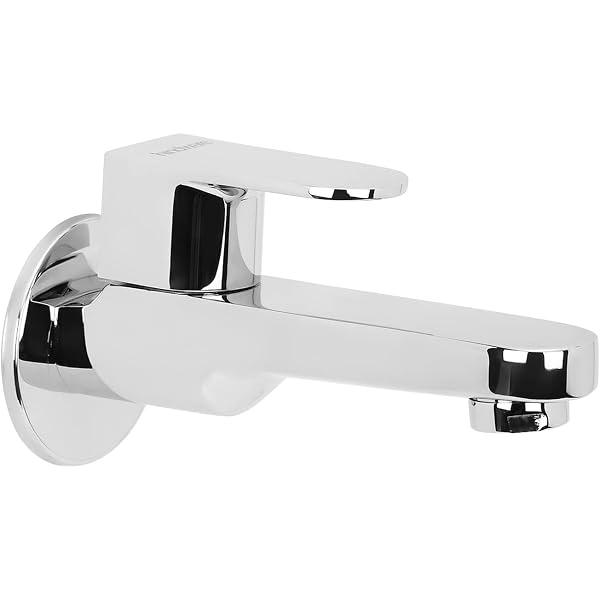 Hindware Italian Collection F650004CP Bib Cock with Wall Flange
