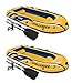 Produktbild Intex Challenger 3 Inflatable Boat Set with Pump and Oars, 2 Pack | 2 x 68370EP