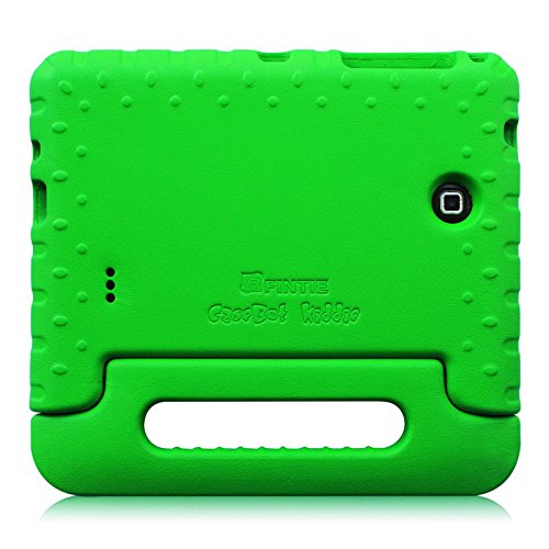 Fintie Samsung Galaxy Tab 4 7.0 Kinder Hülle – Ultra-leichte, stoßfeste und kinderfreundliche EVA Ständer Schutzhülle Tasche Case Cover mit Drehbar Handgriff für Samsung Galaxy Tab 4 7.0 (7 Zoll) T230 T235 Tablet, Grün - 9