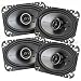 Kicker Speaker Bundle - Two pairs of Kicker 4x6 Inch KS-Series Speakers 41KSC464 RS.19685.00