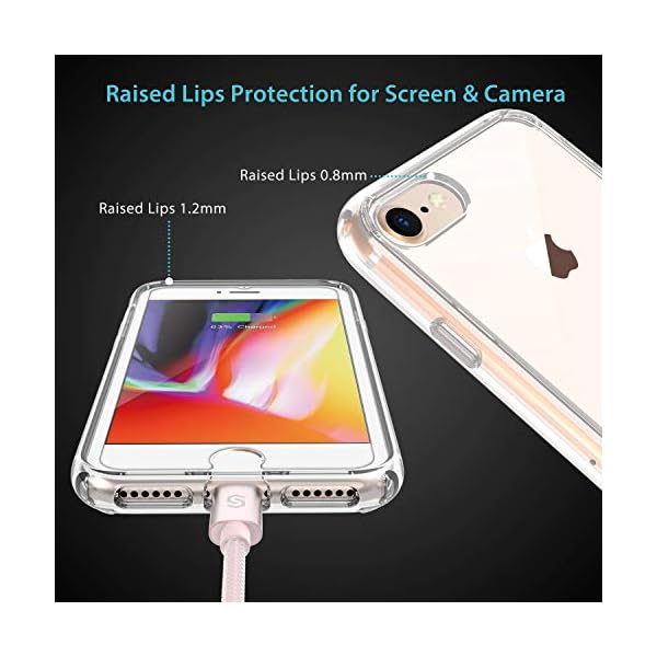Syncwire Funda para iPhone 8/7 / SE 2020, UltraRock Funda para iPhone 7/8/SE 2020 con protección Avanzada Anti caídas y… - Image 4