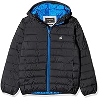 Quiksilver Scaly Youth Chaqueta Aislante Resistente Al Agua, Niños, Negro (Anthracite Solid), 12 (Talla del fabricante : M)