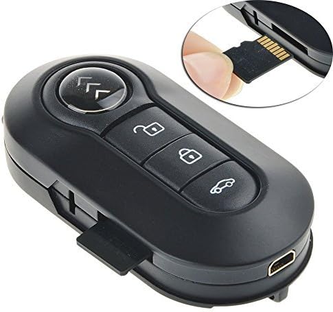 KSRplayer® Mini Car Key Chain DV Spion SPY Hidden Camera Camcorder IR Night Vision 1080P