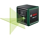 Bosch Home & Garden Quigo Green Line Laser (Green Laser Technology for Better Visibility,+/- Improved 0.6 mm/m