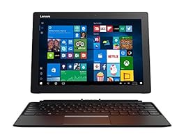 Lenovo MIIX 720 30,48cm (12 Zoll QHD IPS) Tablet-PC (Intel Core i5-7200U, 8GB RAM, 256GB SSD, Intel HD Grafik 620, Windows 10 Pro) schwarz inkl. Tastatur