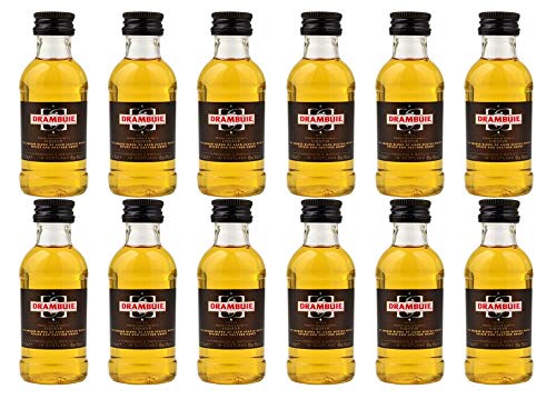Preisvergleich Produktbild Drambuie Whisky Liqueur (12 x 5cl Miniature Bottles)