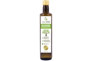 MEA VITA Aceite de oliva MeaVita, virgen extra y prensado en frío, 1 paquete (1x 500 ml)