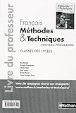 Image de Français - Méthodes & Techniques 2nde et 1re