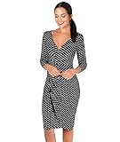 schwarzes kleid punkte Einfarbig, mit Punkten oder mit Schlangenmuster