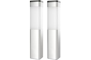 SOLAR CENTRE SolarCentre® Kodiak Outdoor Solar Powered Garden Post Lights (Set of 2)