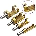 Produktbild Holz Plug Bohrer, 4 stücke 1/4"Plug Cutter Bohrer Bohrloch Holz Zapfen Lochsäge Arbors Holzbearbeitungswerkzeuge Musikinstrumente & DJ