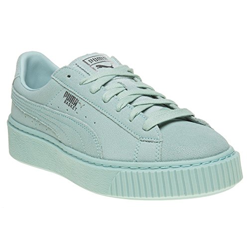 Preisvergleich Produktbild Puma Basket Platform Reset Damen Sneaker Blau