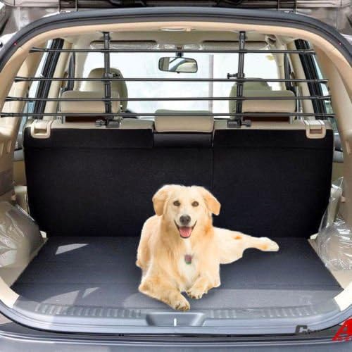 VOLKSWAGEN VW PASSAT (2007 ON) Deluxe Pet Dog Guard Adjustable Headrest Safety Barrier