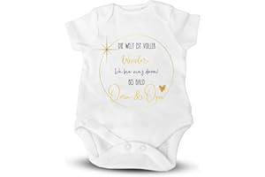 Cozyint Babybody zum schwangerschaft verkünden für Oma und Opa! - verkünden schwangerschaft | schwangerschaft ankündigung | wir sind schwanger verkünden!!