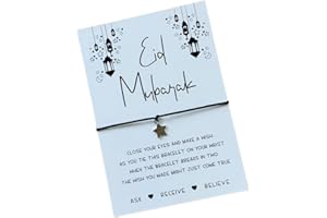 MERMAID MARY'S Eid Mubarak wish bracelet | Gift for Eid | Eid Mubarak gift
