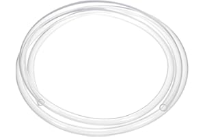 M METERXITY Tubing Carburetor Fuel Vent Line, 7mm(0.28") ID 10mm(0.39") OD 1.5m(5') Long Polyurethane Gas Oil Tube for ATV/Go Kart/Dirt Bike, Universal Petrol Pipe Replacement [Clear]