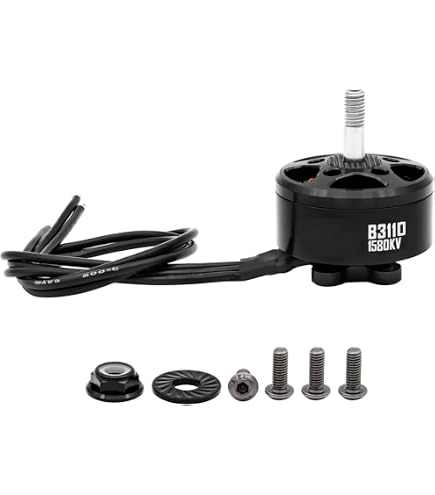 QWinOut Herbie 112 Frame Kit Per Drone FPV 2.5 Pollici | Telaio In Fibra Di Carbonio 3K Per Motori 1103-1206