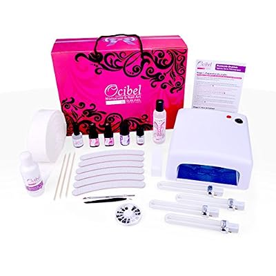 Ocibel Kit Vernis Semi Permanent - Manucure Lampe UV - Manucure, Faux Ongles & Nail Art