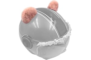 TSANGBABY Kawaii Oreilles d'ours rondes en peluche pour casque de ski adhésif Velcro accessoire pour enfants draisienne casque décoration