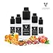Produktbild VAPOURSSON 5 X 10ml E Liquid - Sweet Moments, 0mg (Ohne Nikotin) - Milky Way - Mothers Delight - Sweet Melody - Magic Blend - Raspberry Blast Neue Formel für starken Geschmack mit hochwertigen Zutaten
