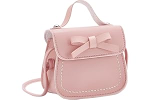 COLLBATH Bandoulière pour Filles Mini avec Design Coréen Fashion Idéal pour École Léger et Confortable en Cuir Synthétique Durable Parfait pour Fêtes Anniversaires