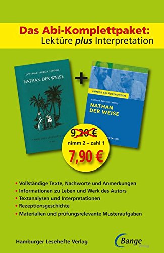 Nathan der Weise: Das Abi-Komplettpaket. Lektüre plus