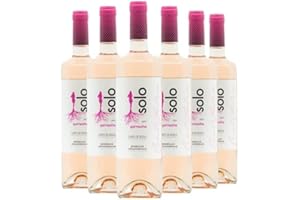 BODEGAS ARAGONESAS,S.A BODEGAS ARAGONESAS - SOLO CENTIFOLIA ROSÉ | Vino Rosado Denominación de Origen Campo de Borja | Elaborado 100% Garnacha | Caja de 6 Botellas -0,75L por botella