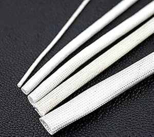 ART IFACT Fiberglass Insulation Sleeves, 7 m -1 m Each 2 mm, 3 mm, 4 mm, 5 mm, 6 mm, 8 mm and 10 mm Tube (White)