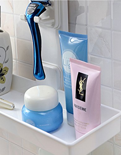 Feibrand Badezimmer Organizer Duschregal mit Saugnäpfe - 8