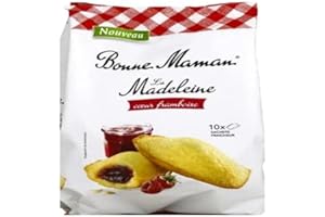 Bonne Maman Madeleines Coeur framboise , 300g